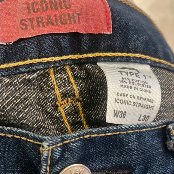 Men's Levi’s Blue Jeans size 36X30 - Picture 5 of 6